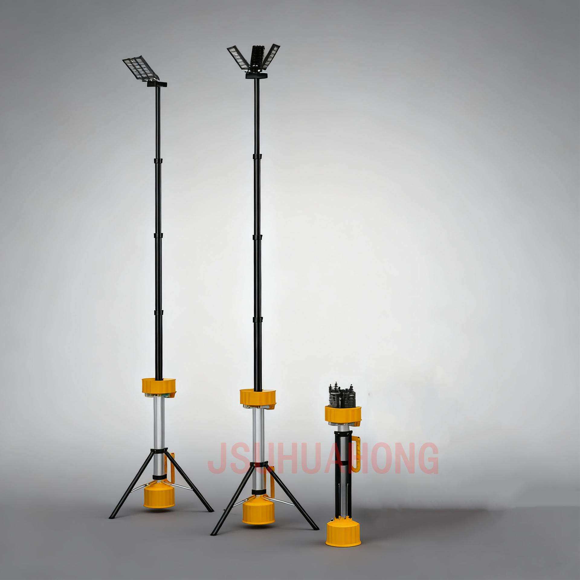 三脚架防爆红蓝LED移动工作灯FW6129户外施工现场应急道路照明灯