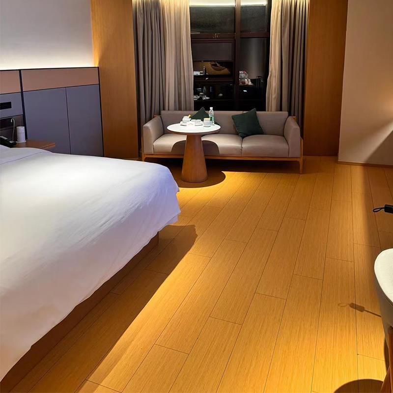 全季雅朵汉庭连锁酒店强化复合木地板环保耐磨防烟烫防水酒店专用