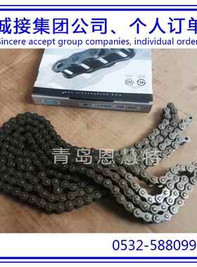 DBC东宝防锈滚子100-1 120-2 140-3板式直板链条工业流水线链条