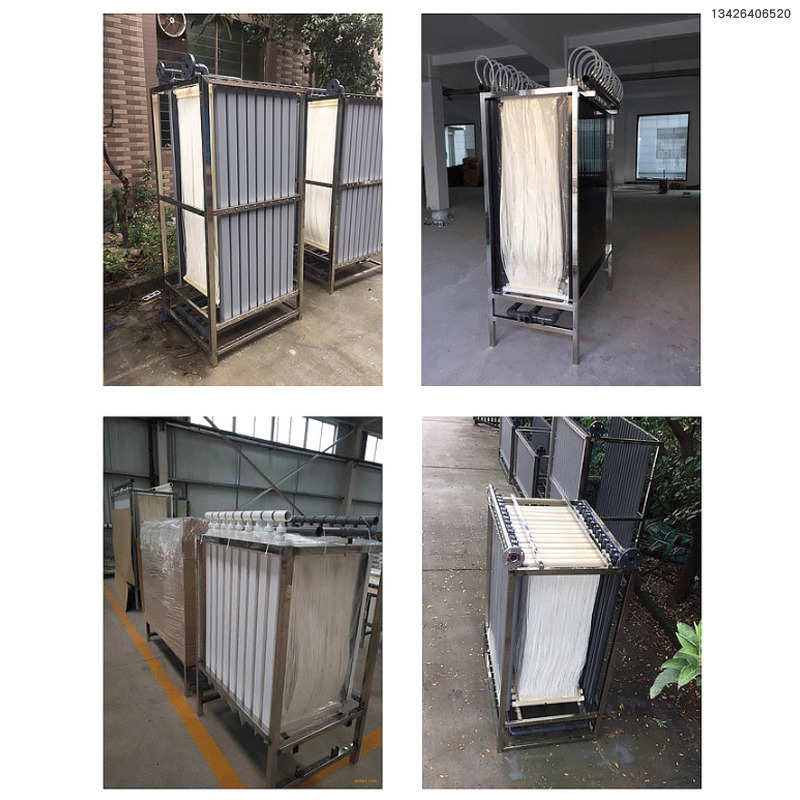 帘式MBR膜组件 PVDF增强型MBR生物反应器 污水处理浸入式MBR膜片