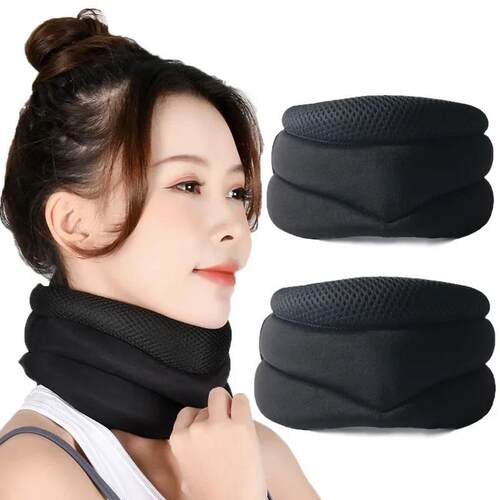 Three stage neck protection breathable neck brace anti
