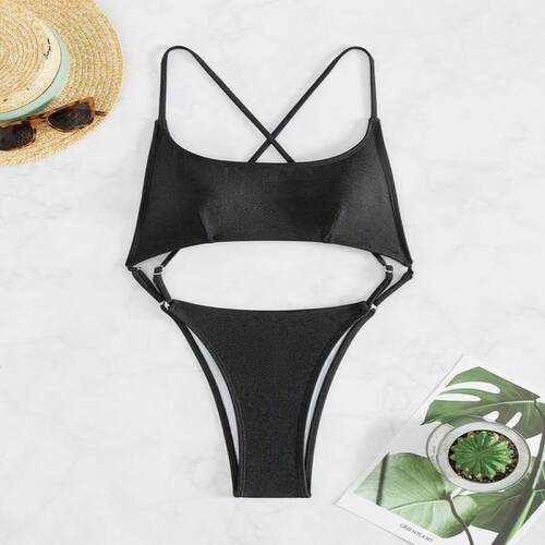 E 29102 Women's Backs Swimsuit 连体泳装