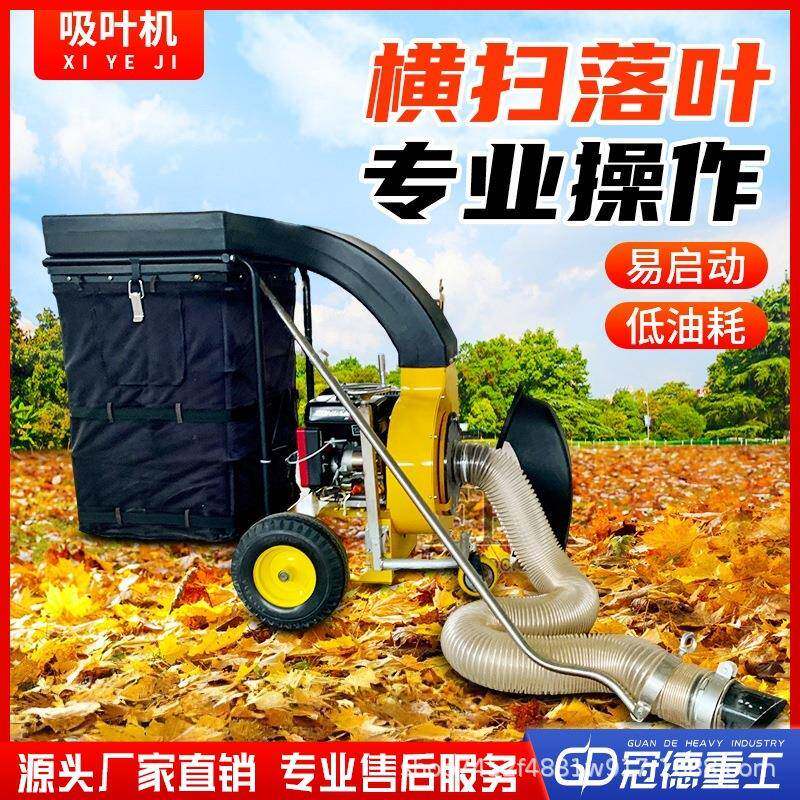 树叶吸扫机园林草坪公园学校汽油吸碎草机吸尘器燃油式吸叶机