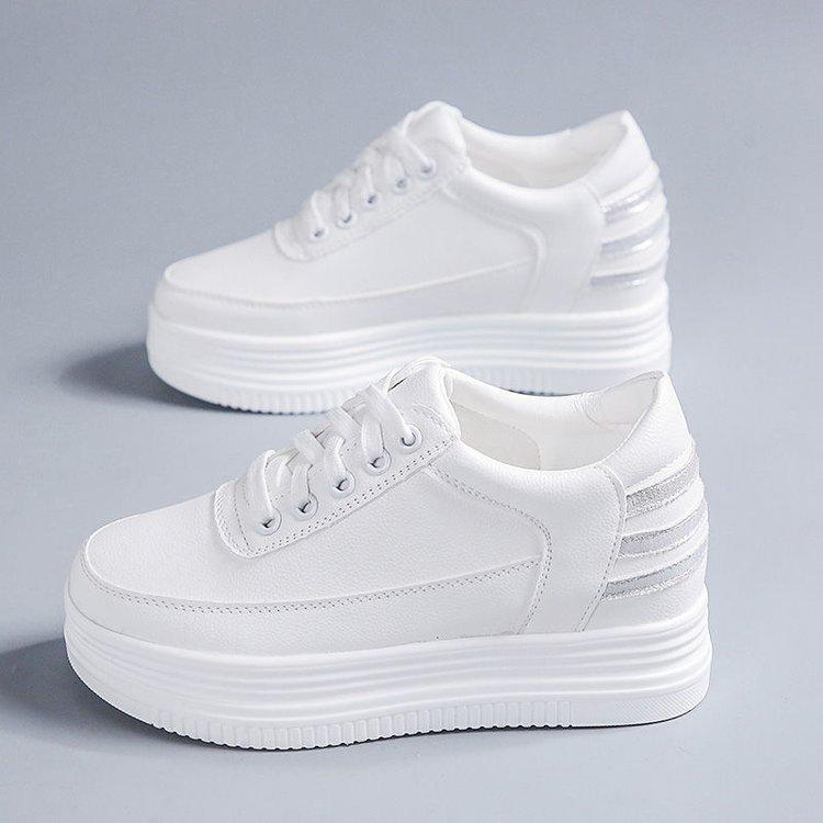 子女小白软底透气学生运动老爹鞋