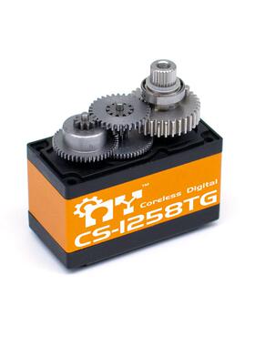CS-1258TG 6V 12KG大扭力空心杯高速伺服舵机