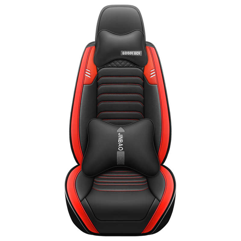 汽车坐垫四季通用坐垫全包围座套皮革五座专用座垫汽车用品