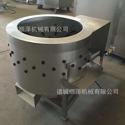 销售黄皮鸡爪去皮机 带皮鸡爪打皮机 连续式长筒鸡爪去皮机设备