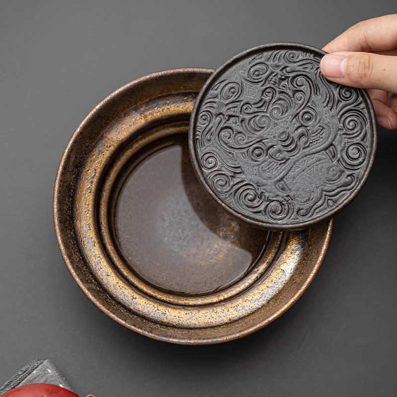 醒狮壶承复古干泡茶台紫砂壶托壶垫盘储水茶盘日式养壶垫茶具配件,餐饮具,茶盘,淘宝优惠券,粉丝福利购,淘宝优惠卷