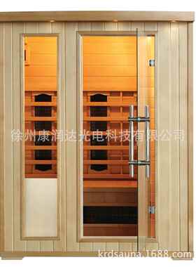出口豪华款远红外桑拿房私人定制系列KRD-k03操作简单