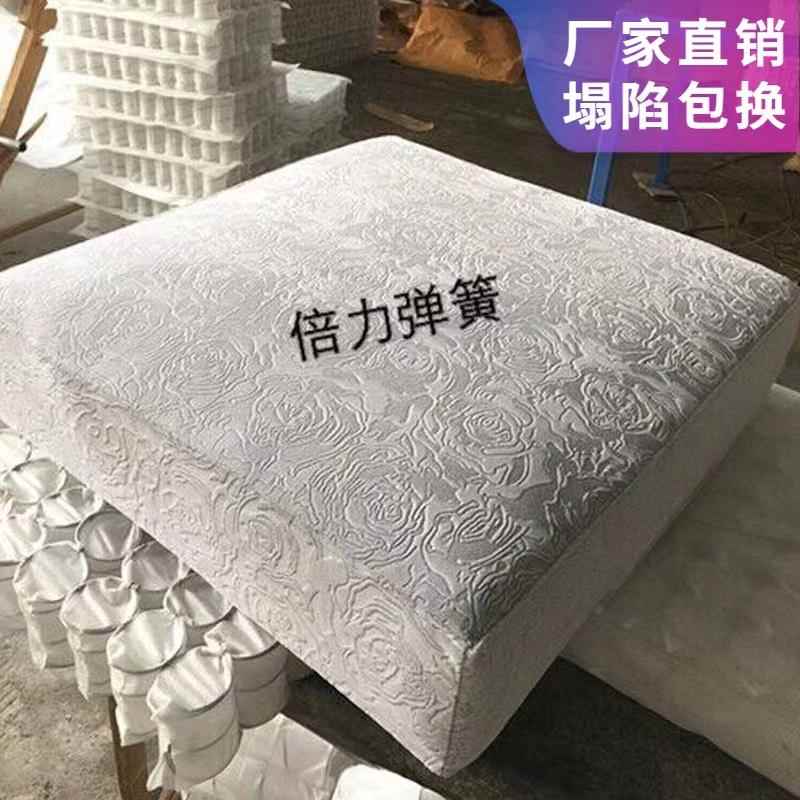 高密度加厚海绵弹簧垫可拆洗沙发座垫定制 简约现代风格米色灯芯