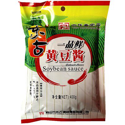 东古黄豆酱400g东古一品鲜黄豆酱蘸菜酱调味酱包邮