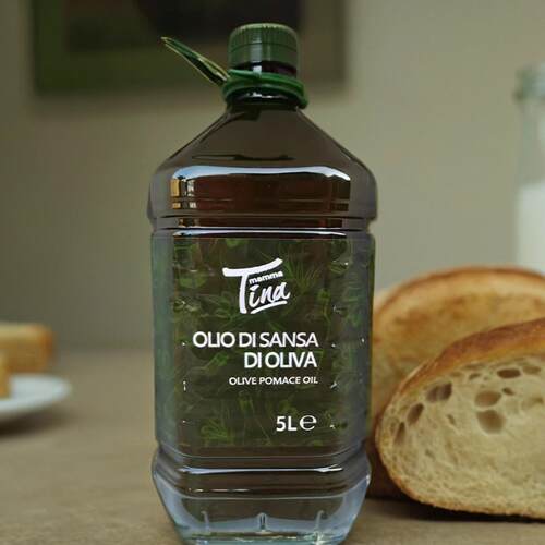 意大利进口蒂娜橄榄油果渣5L 混合油橄榄果渣油 olive pomace oil