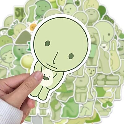 54/108PCS Creative SMISKI Personalized Stickers Decorative W