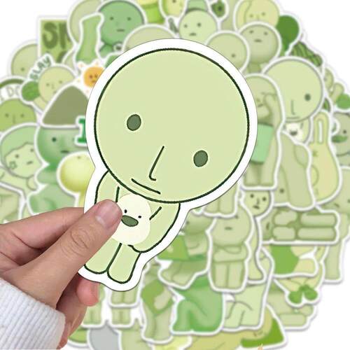 54/108PCS Creative SMISKI Personalized Stickers Decorative W