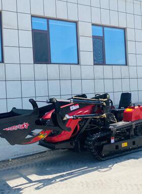 海拓制造小型履带拖拉机 多地形果园荒地田园管理机 农用多功能用