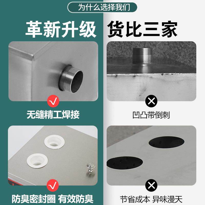 油水分离下商器厨房餐56416513饮饭店家用不钢水道水油污过滤器锈