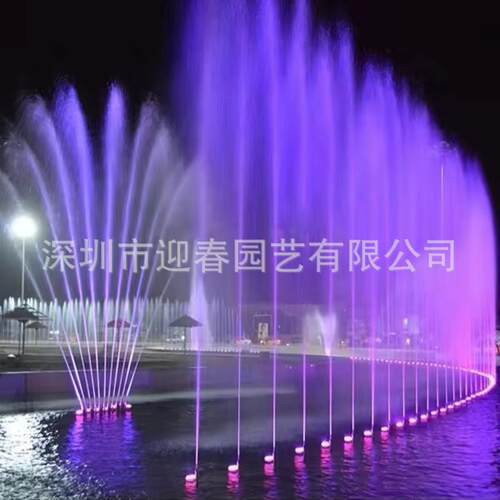 音乐喷泉厂家生产制作气爆喷泉不锈钢喷头广场户外水景景观工程