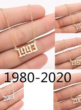 生日年项炼妇女的礼物项炼珠宝时髦的生日配件