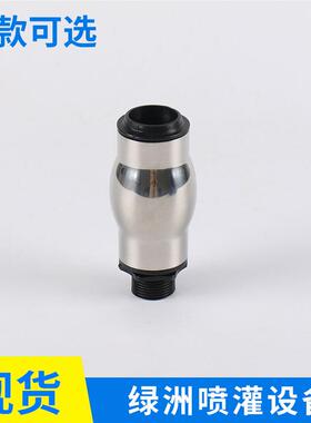厂LZ8027家不锈钢欧冰喷喷头不锈0钢鼓泡喷泉头欧式玉柱喷头LZ827