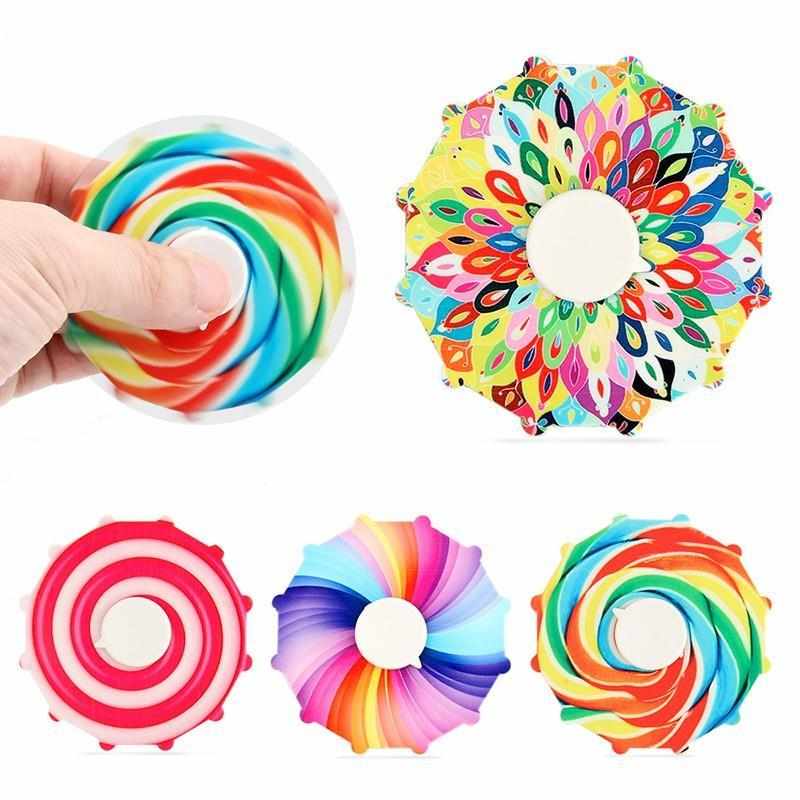Torqbar Hand Spinner Fidget Rotate Toy Spin Decompression