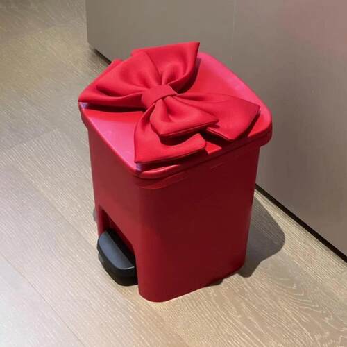 红色结婚用垃圾桶女方陪嫁婚礼家用客厅婚庆乔迁之喜字子孙桶婚房