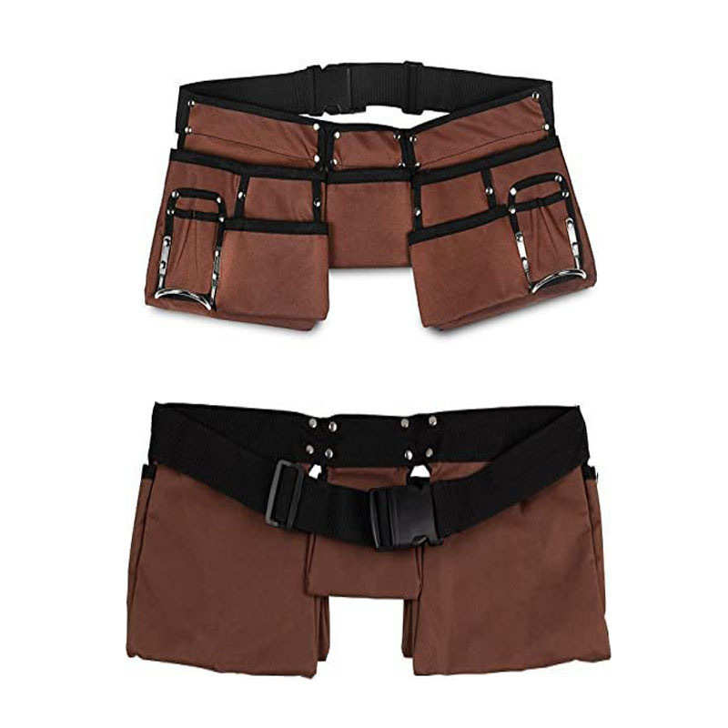 油蜡过蜡加蜡涂蜡半身围兜工具袋电工木匠工程师围裙