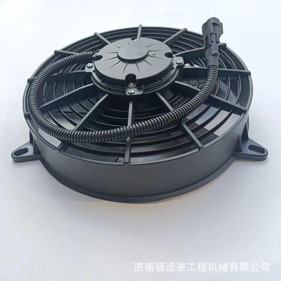 豪沃搅拌车泵车吊车电子扇混凝土水泥罐车液压油散热器风扇大功率