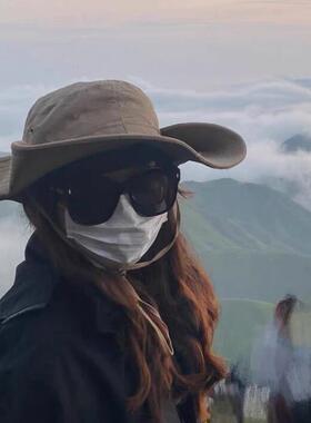 户外登山超轻TR折叠套镜可套近视太阳眼镜女抗UV开 车防晒太阳眼