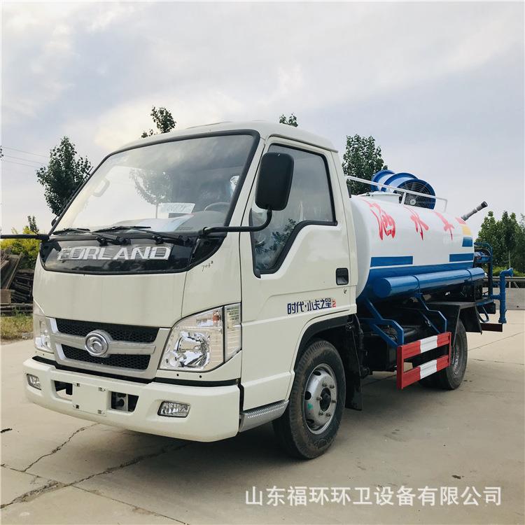 洒水车5立方洒水车可上牌照工程工地除尘车洒水车厂家