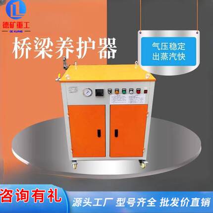 全自动电热蒸汽发生器 桥梁养护工业电炉出蒸汽快蒸汽发生器
