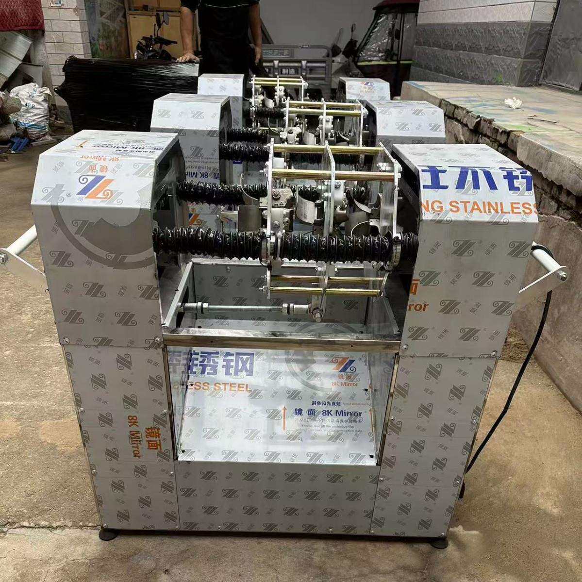甘一蔗削皮机全自动切YPV断体机仿手商用小械型多功能去机现工货