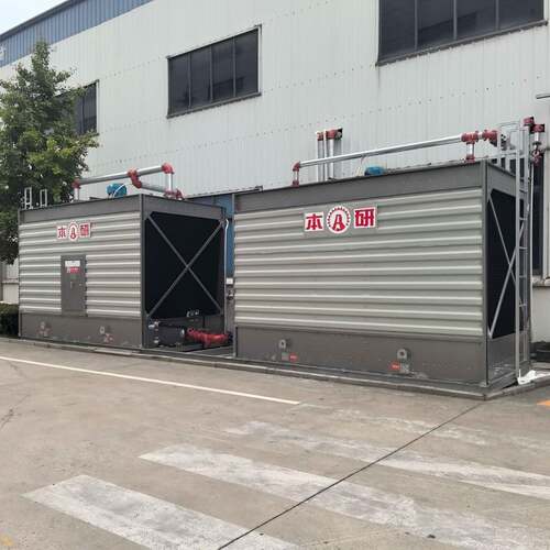 制药行业用方形横流冷却塔超低噪音可按需定制