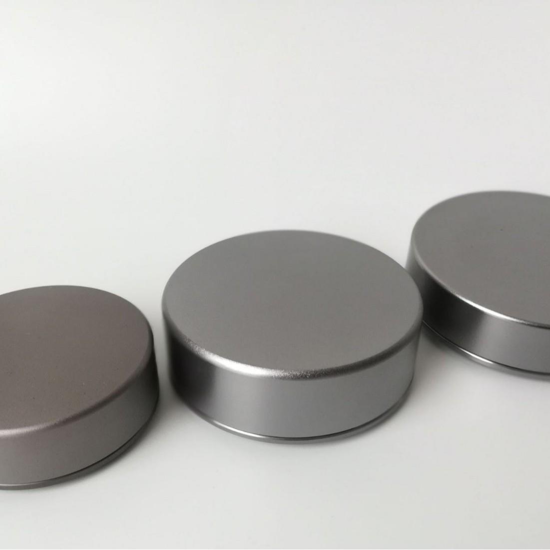 厂家直销陶瓷紫砂茶叶罐密封罐储存罐锡铝铜合金属盖子配件78mm