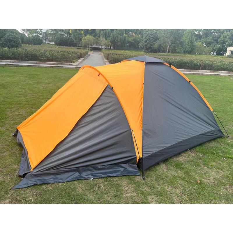 登山双层露营特超轻大暴雨探，杆徒步帐篷玻璃防-户外野营帐篷