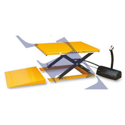 易梯优斜坡型升降平台85mm 固定式电动升降机 型升降平台