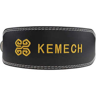 健身腰带深蹲刺绣牛皮护腰带女卡扣健身硬拉运动男负重训练举腰带