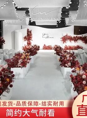 折叠花槽插花泡沫板排婚礼地花路引排沫造底座泡道具秀VXP场风布