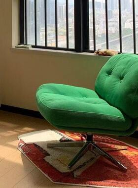 懒人沙10031423发风转椅杜威格休古闲椅可旋转中客厅小户林型设计