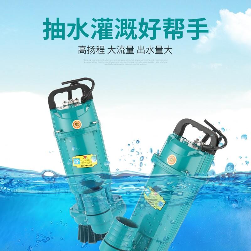 昆明水泵抽水机水耗子大流量高扬程家用水耗子抽水机