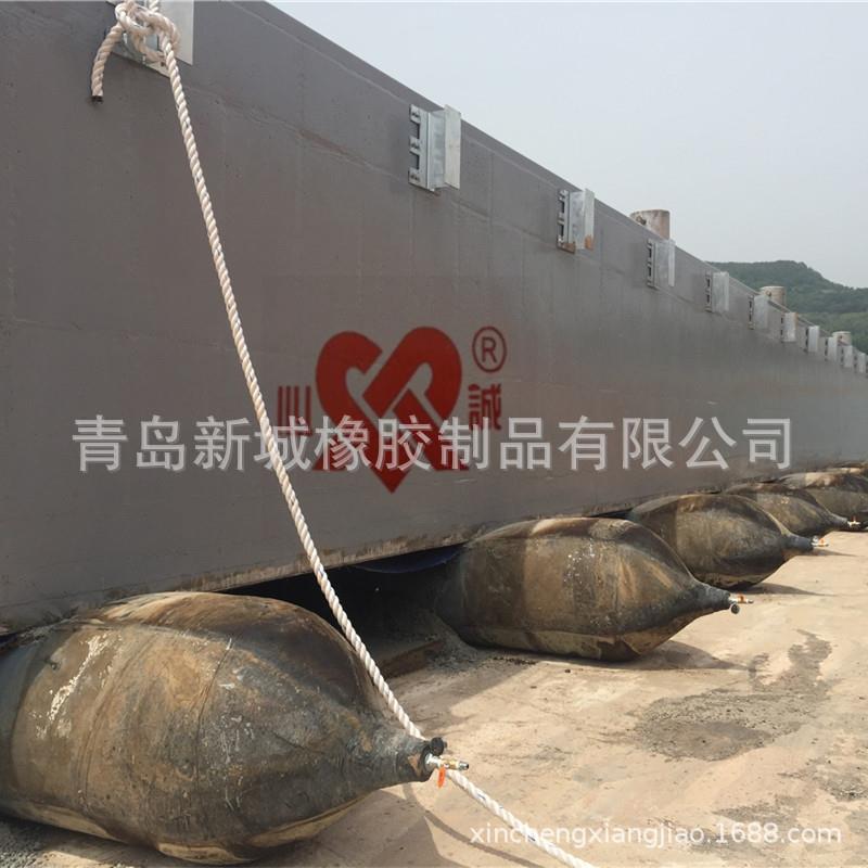 直销价低船舶上船下水专用缠绕式橡胶充气气囊