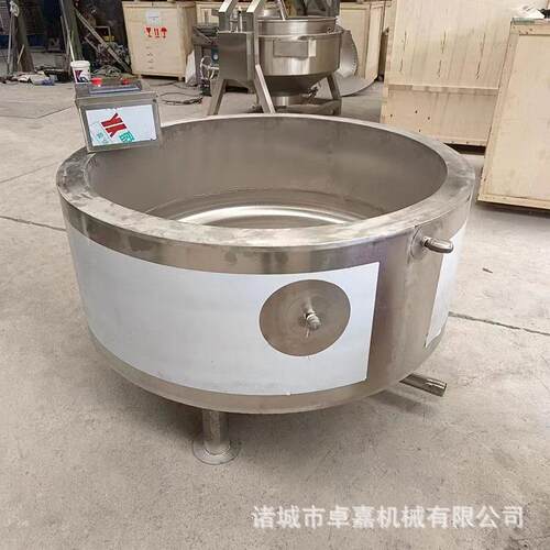 全自动圆形卤煮锅 卤鹅烧鹅卤煮蒸煮锅 蒸汽加热卤牛肉肘子卤煮锅