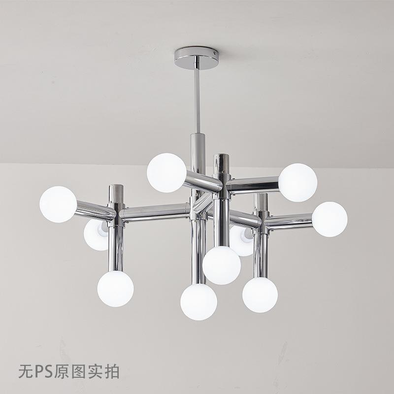 设计师酒店样板间别墅餐厅吊灯 现代简约客厅卧室多头装饰led灯具