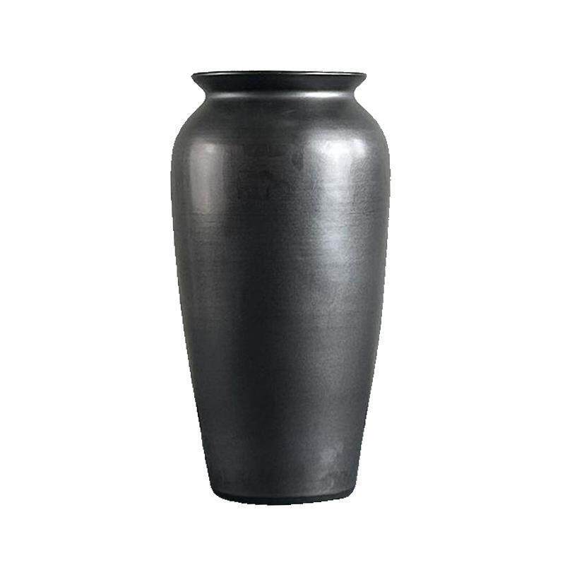 简约黑白现代陶瓷花瓶摆件客厅插花家居轻奢高级感艺术花器装饰品