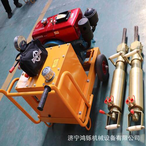 350/450型高压分裂机 柴油泵岩石劈裂机 250小型液压分裂机