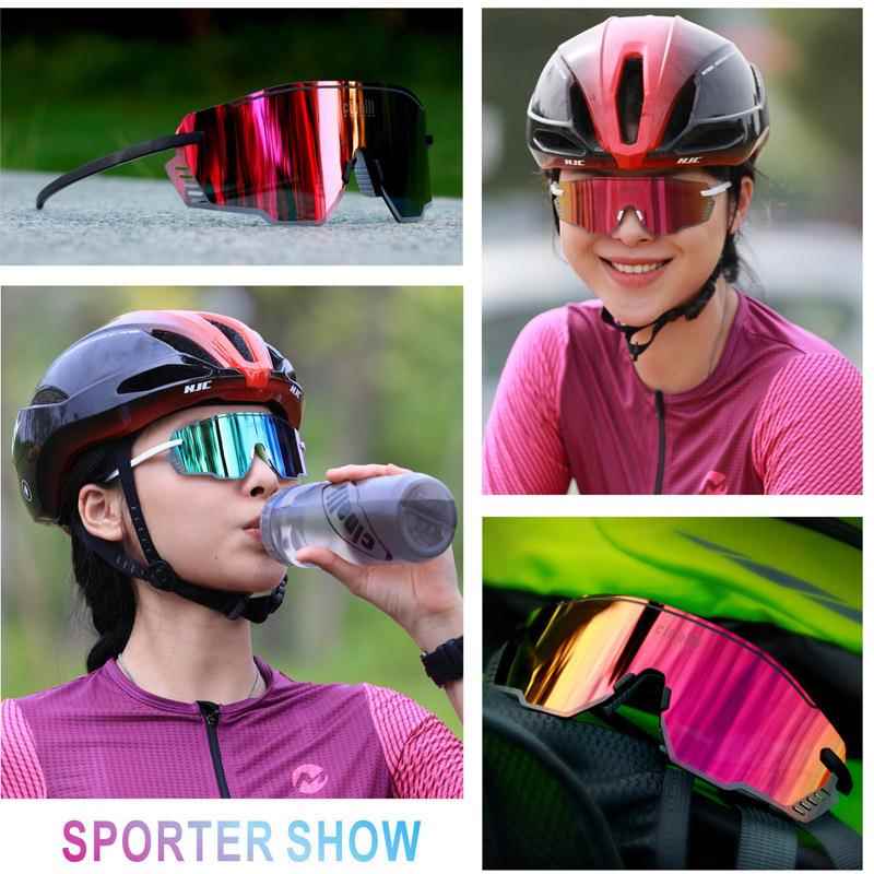 cinalli奇纳利 彩膜变色骑行眼镜轮滑夜行跑步马拉松户外运动眼镜