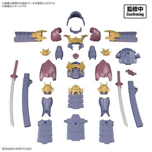 预订拼装模型 30MF 30ML幻想 进阶装甲 铁祸之将军