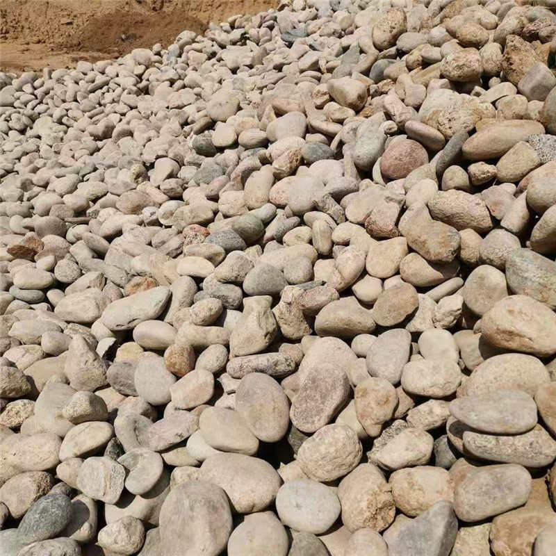 现货供应铺路鹅卵石 变电站用5-8cm鹅卵石污水处理垫层用鹅卵石