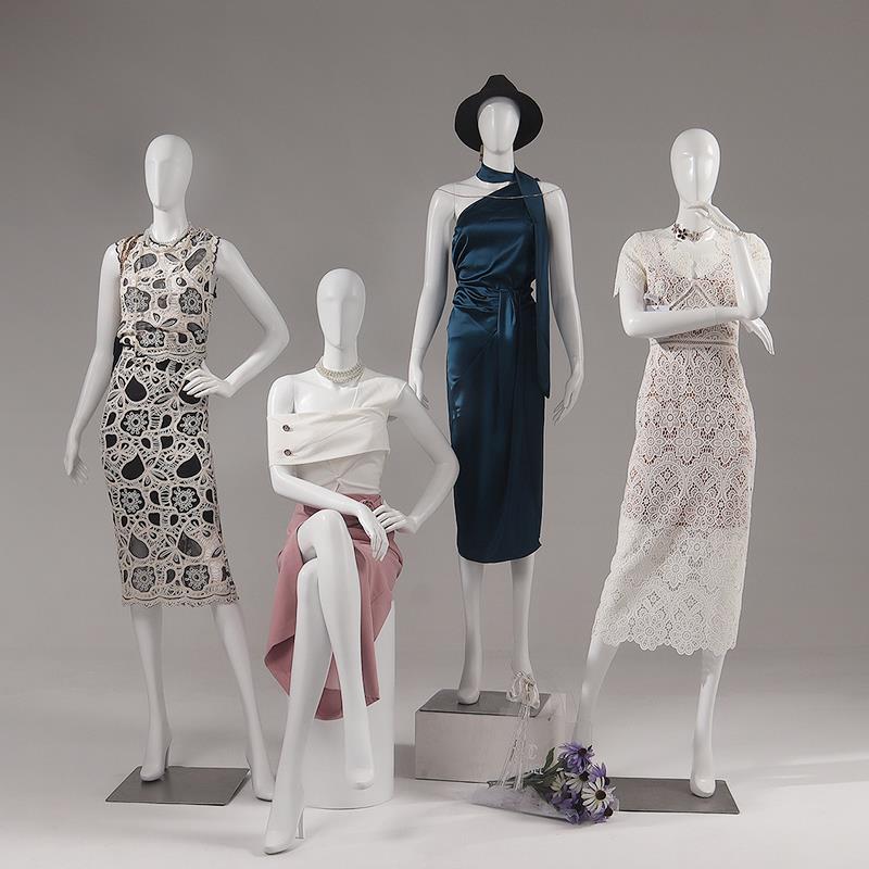 模特女全身服装店橱窗展示人偶女装内衣婚纱假人体女座模特展示架