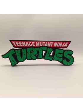 忍者龟 Tmnt Logo 立体字体 立牌 立体招牌 模型 摆件