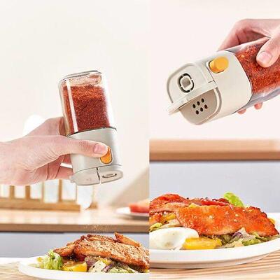 180ml Quantitative Salt Shaker Dustproof Metering Seasoning